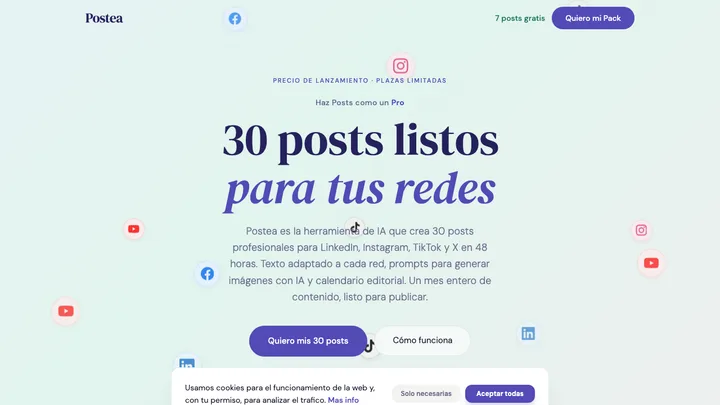 Postea, plataforma de gestió de xarxes