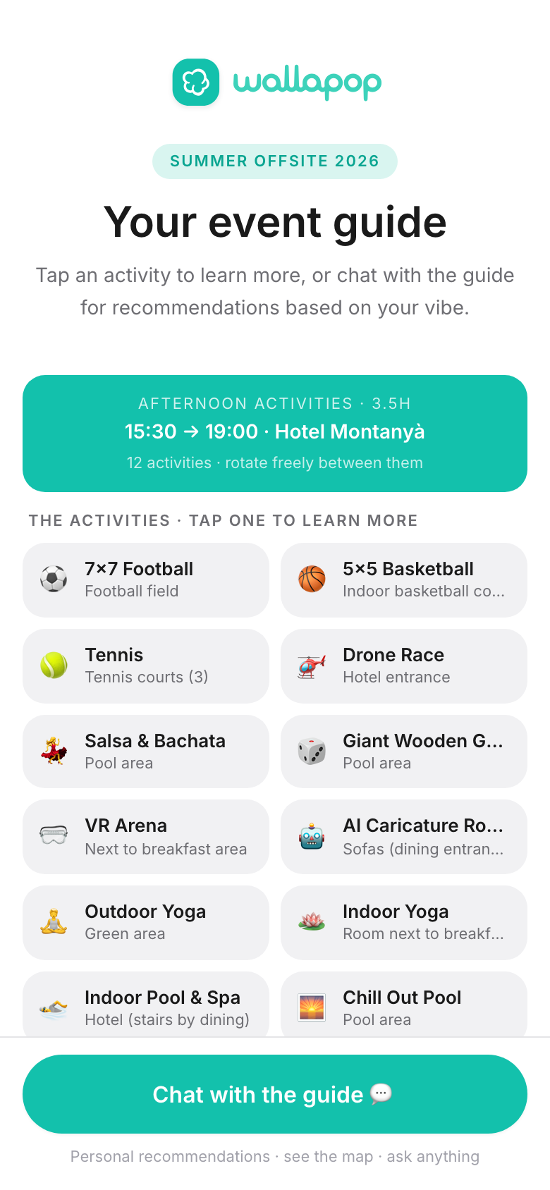 IOLO — Wallapop Summer Offsite